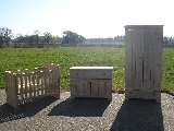 babykamer van steigerhout