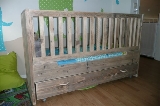 junior bed van steigerhout