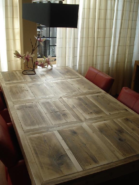 vakken tafel steigerhout
