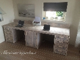 bureau steigerhout 