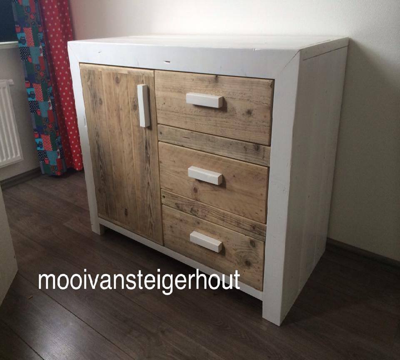 commode van steigerhout