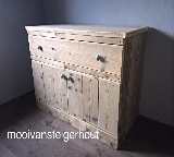 commode van steigerhout