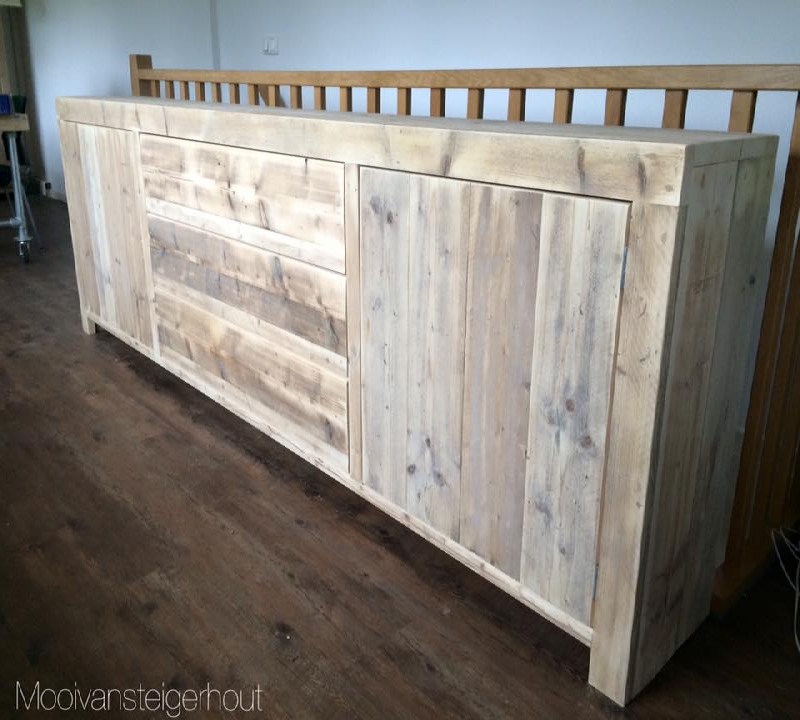 dressoir van steigerhout