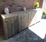 dressoir van steigerhout