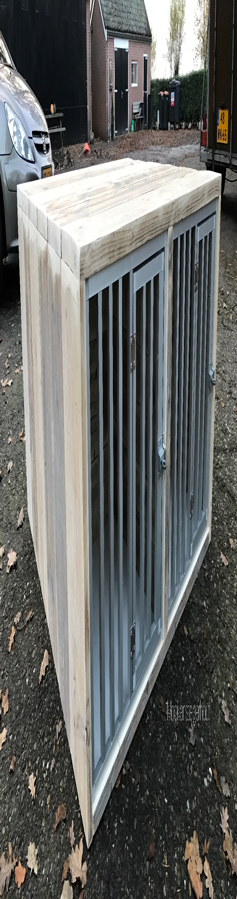 salontafel/bench/kamerkennel van steigerhout