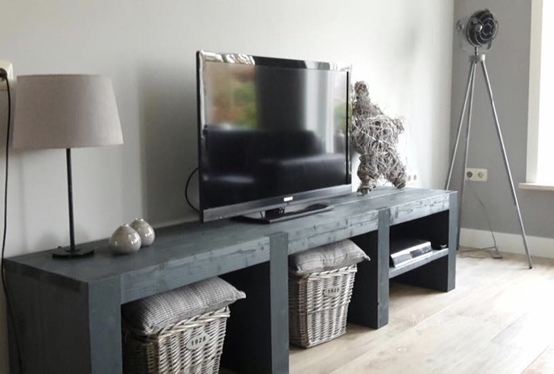 tv meubel van steigerhout
