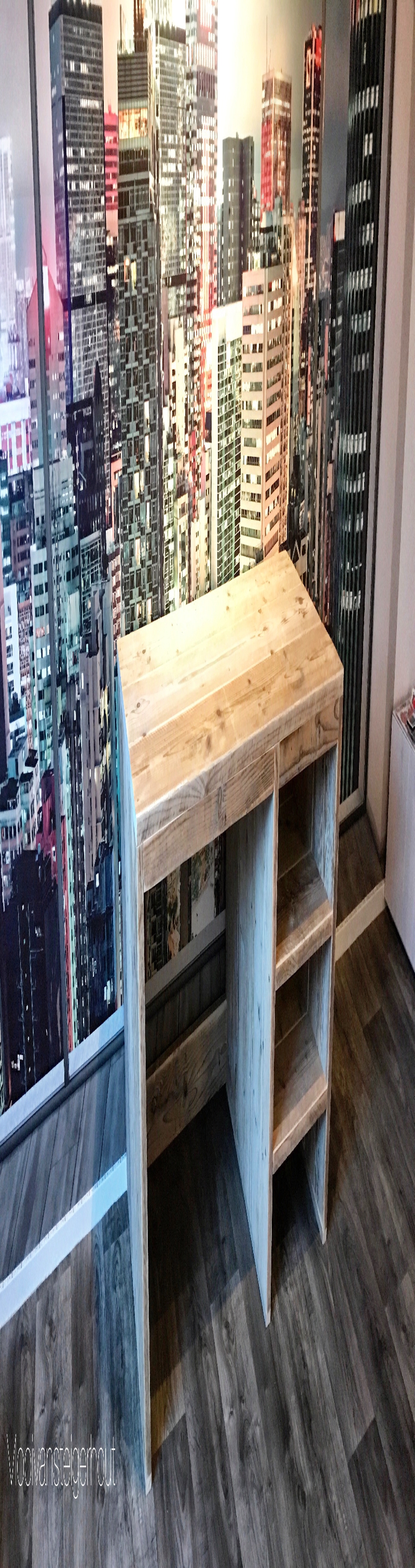 bureau van steigerhout