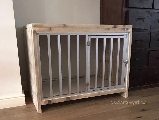 kamerkennel bench van steigerhout