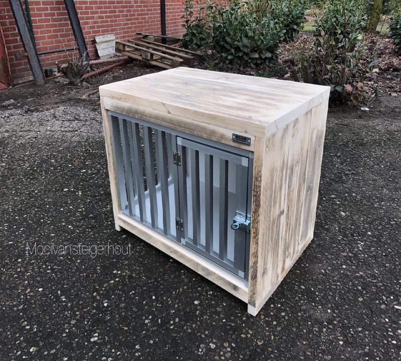 bench van steigerhout