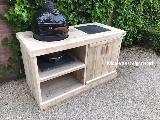 Barbecue tafel van steigerhout.