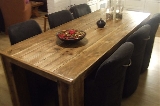 tafel steigerhout 4 poten + naturel lak